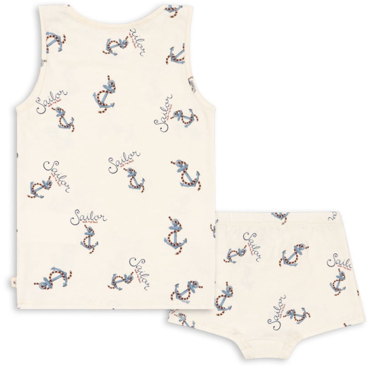 Konges Sløjd Rock My Boat Basic Tank Undertøy Sett Gots