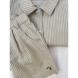 Konges Sløjd Tea Stripe Frankie Over Skjorte Gots