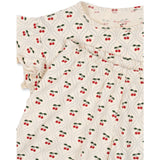 Konges Sløjd Cherry Motif Lin Frill Sett Gots