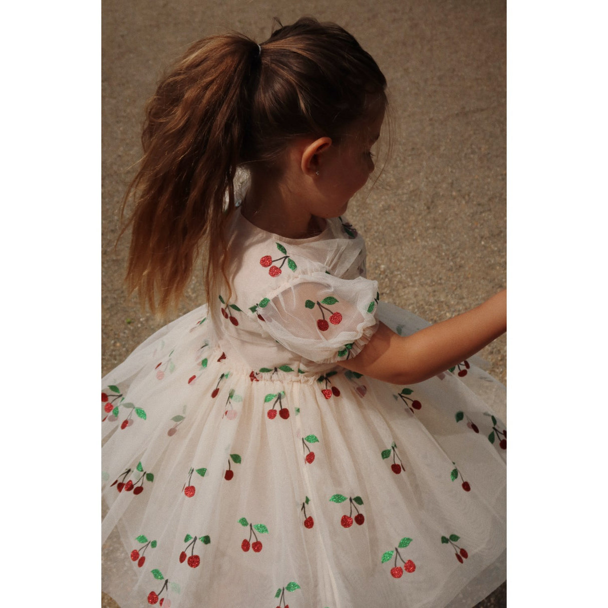 Konges Sløjd Ma Grande Cerise Glitter Tullie Kjole