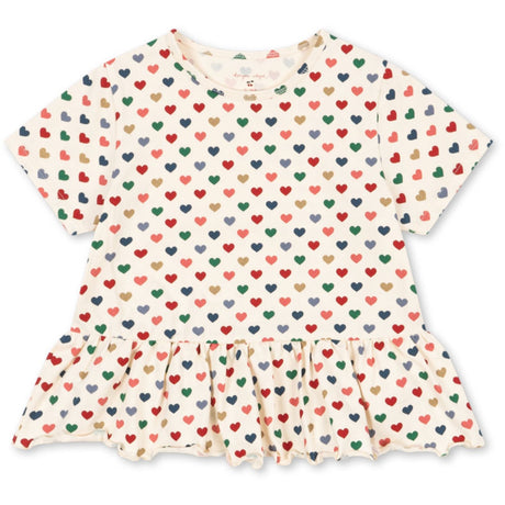 Konges Sløjd Coeur Coloré Basic Frill Tee Gots