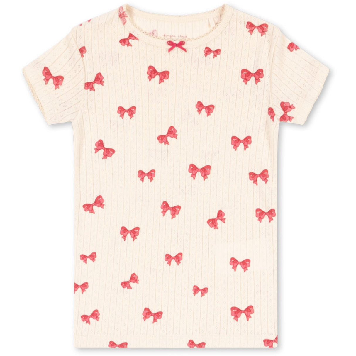 Konges Sløjd Rosia Bue Minnie Tee Gots