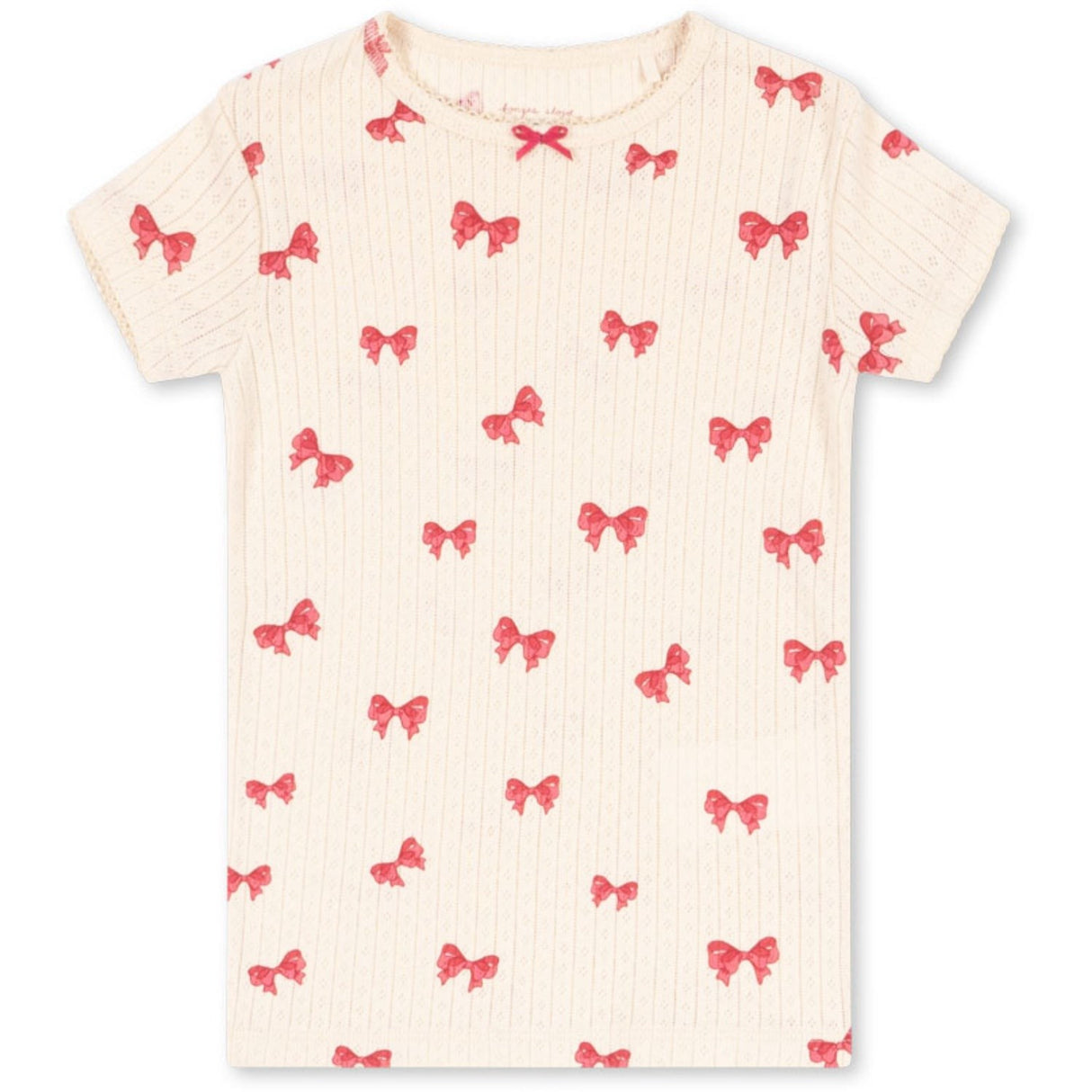 Konges Sløjd Rosia Bue Minnie Tee Gots