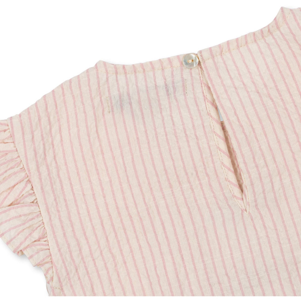 Konges Sløjd Peony Stripe Ellie Frill Topp Gots