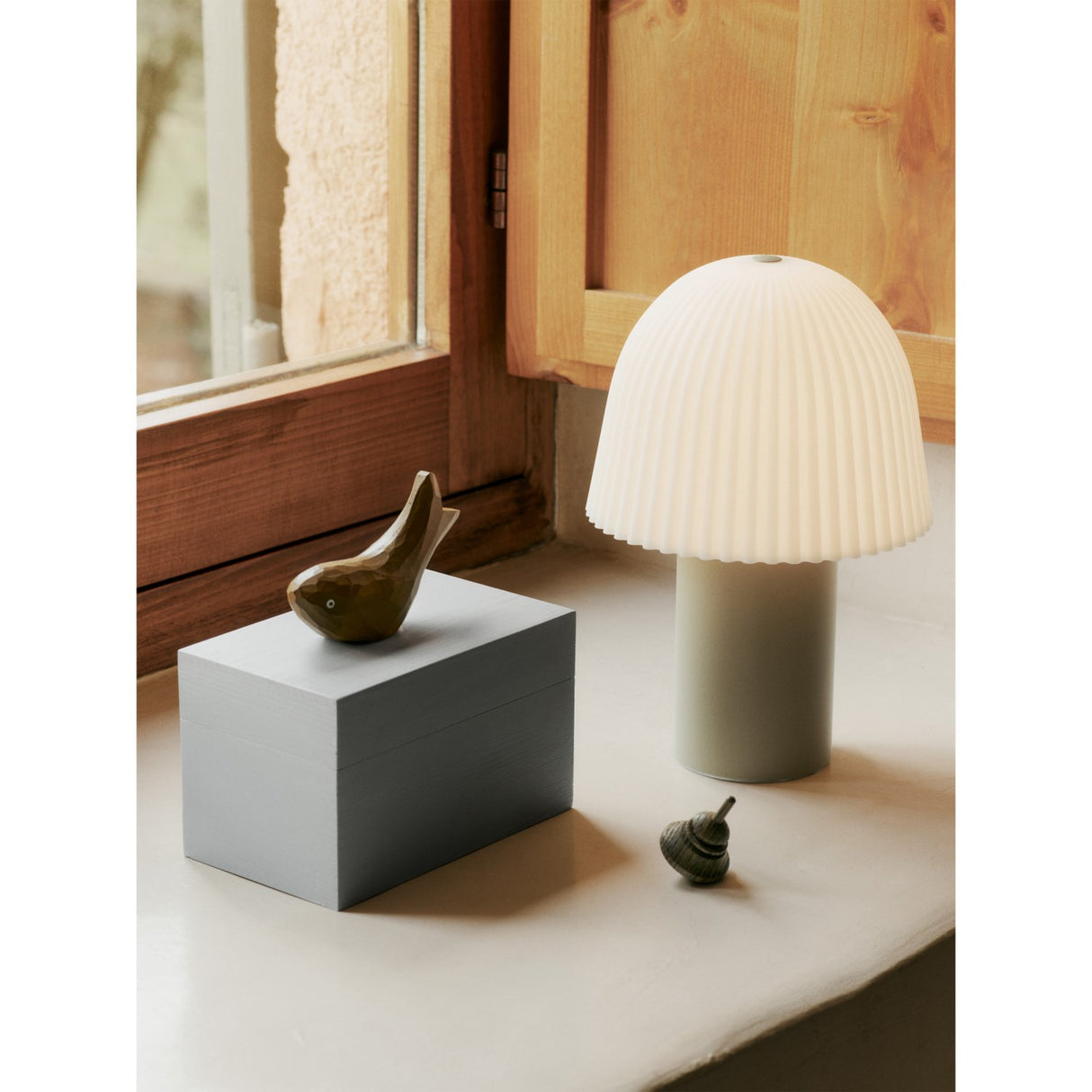 Ferm Living Cashmere/White Frill Portable Lampe