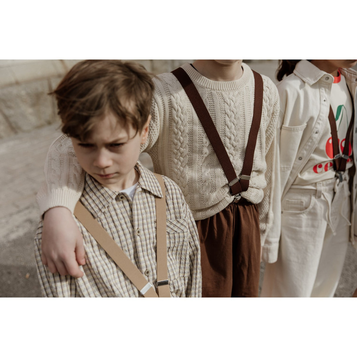 Silly Silas Chocolate Brown Kids' Braces