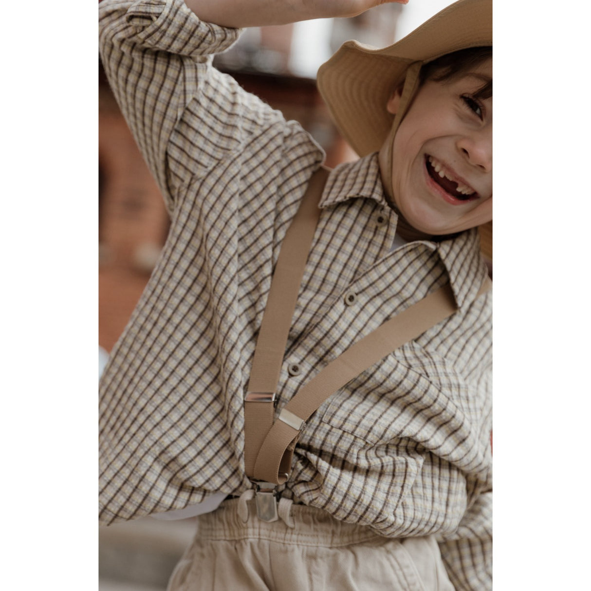 Silly Silas Sand Brown Kids' Braces