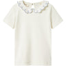 Lil'Atelier Coconut Milk Zen Blue Nmffundo Ss Slim Topp Lil