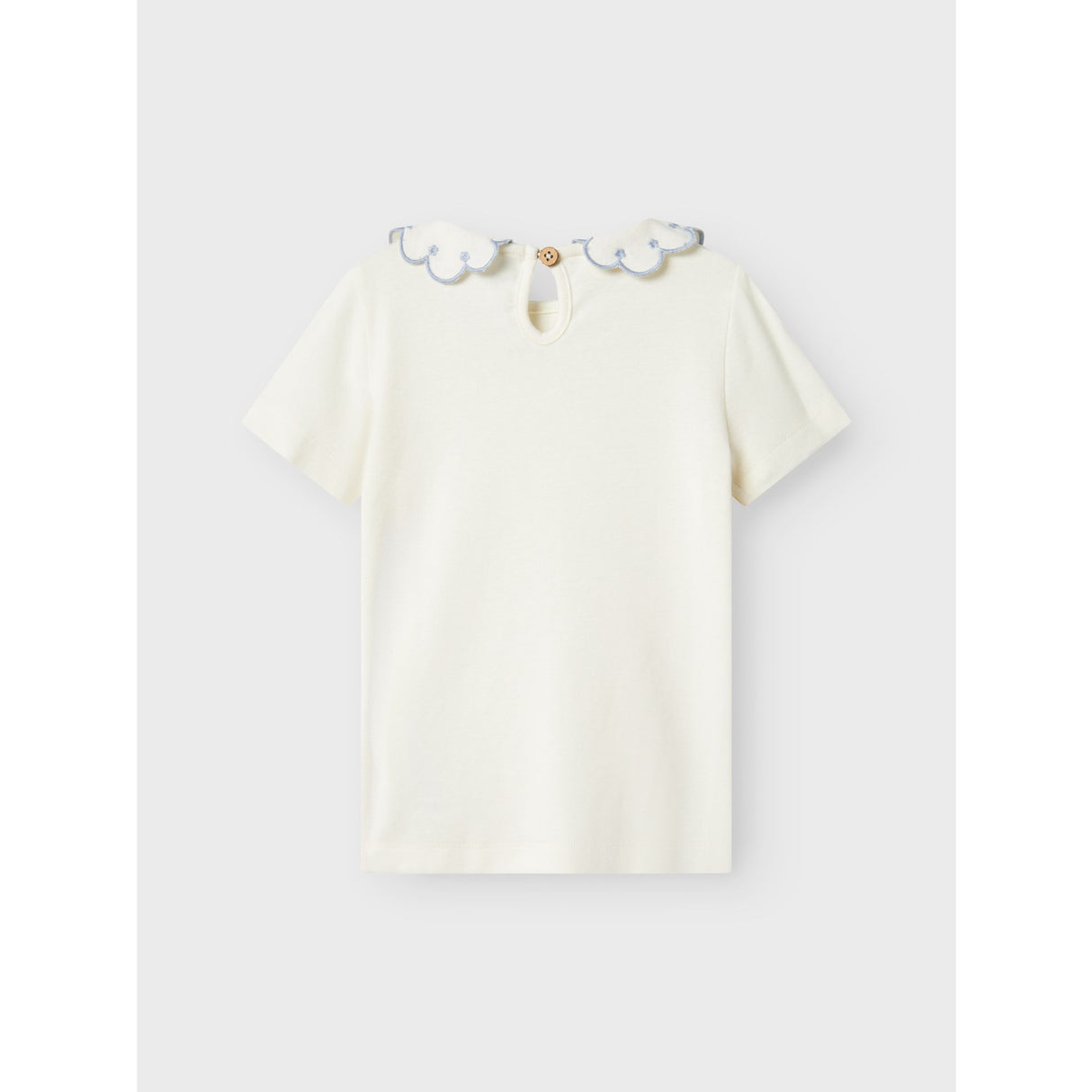 Lil'Atelier Coconut Milk Zen Blue Nmffundo Ss Slim Topp Lil