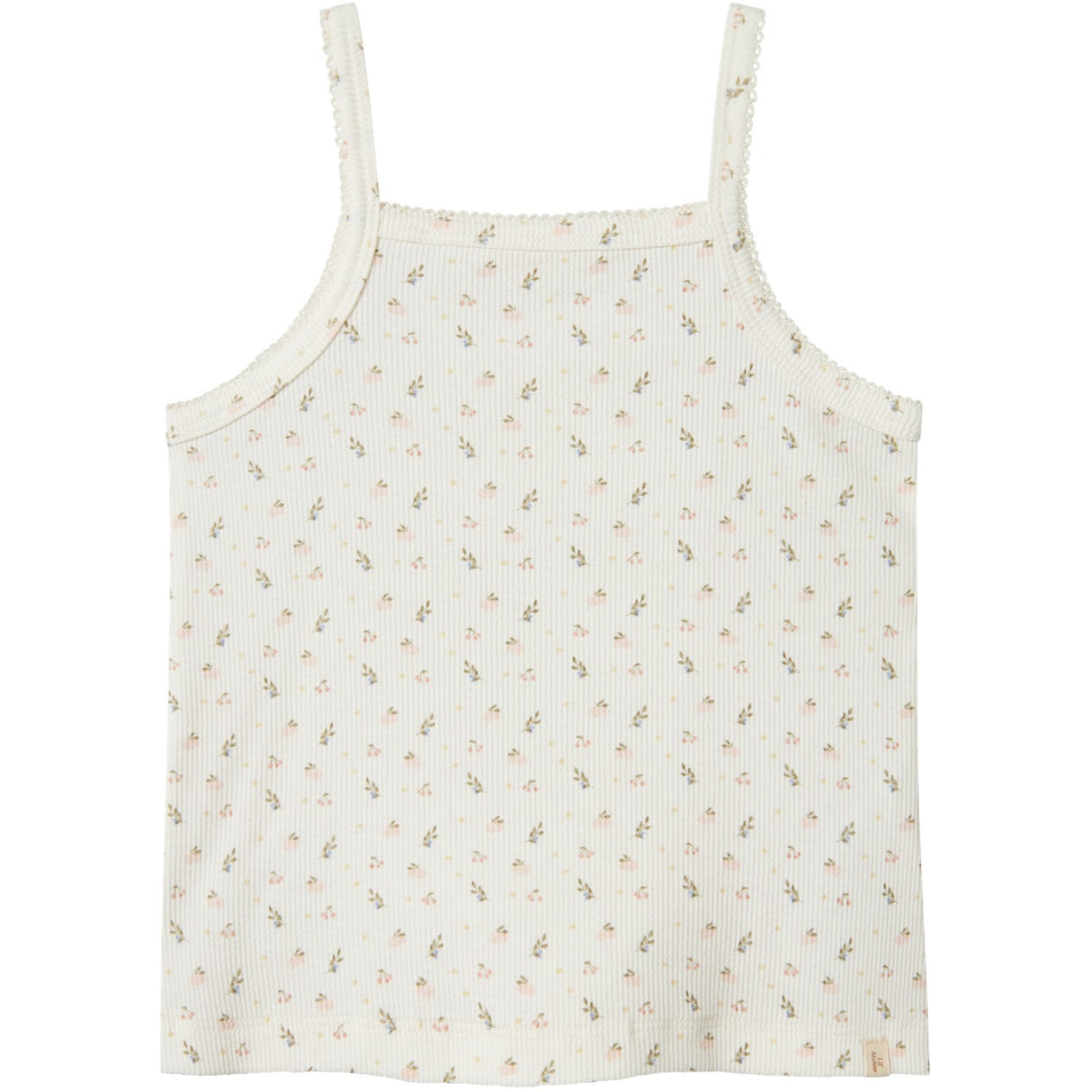 Lil'Atelier Coconut Milk Nmfgago Kur Loose Stropp Topp Lil