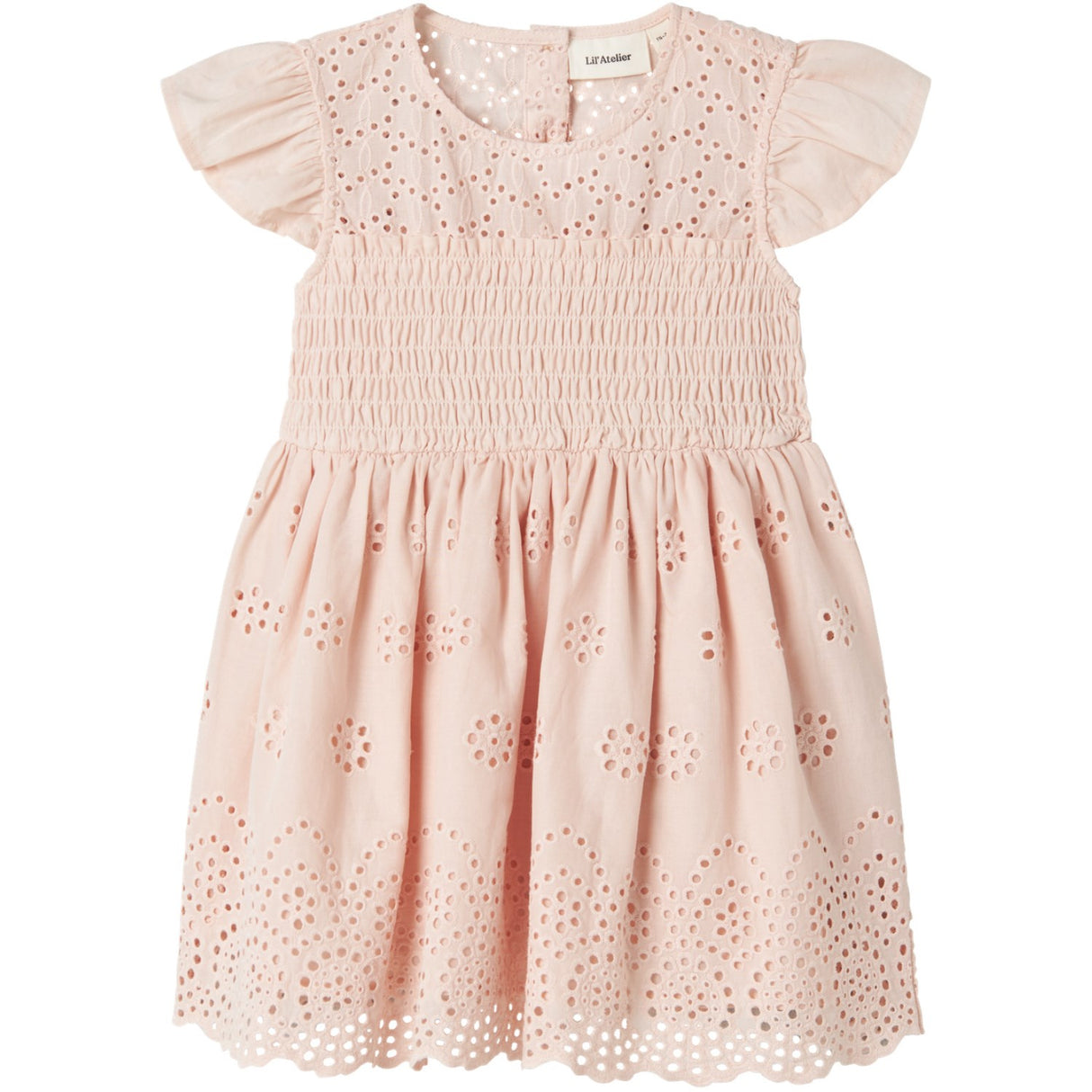 Lil'Atelier Peach Blush Nmfjedi Capsl Loose Kjole Lil