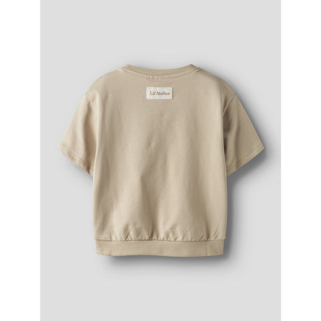 Lil'Atelier Irish Cream Nmmomads Ss Loose Sweat Lil