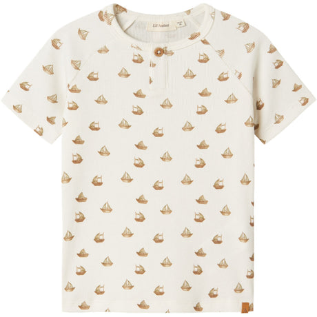 Lil'Atelier Coconut Milk Boat Nmmlavo Eni Ss Slim Topp Lil