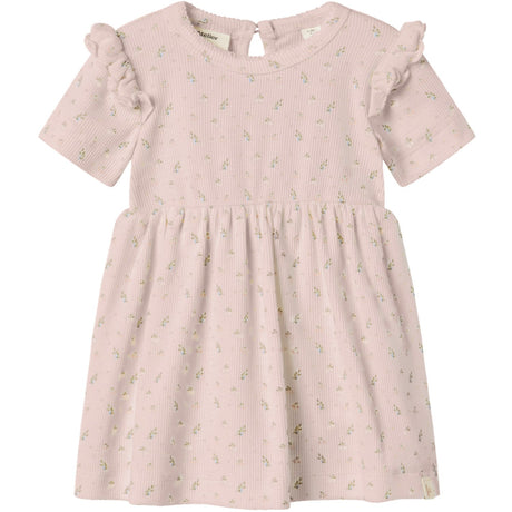 Lil'Atelier Peach Blush Nbfgago Kef Ss Body Kjole Lil