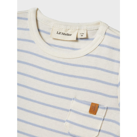 Lil'Atelier Zen Blue Nbmgeo Ari Ss Loose Drakt Lil