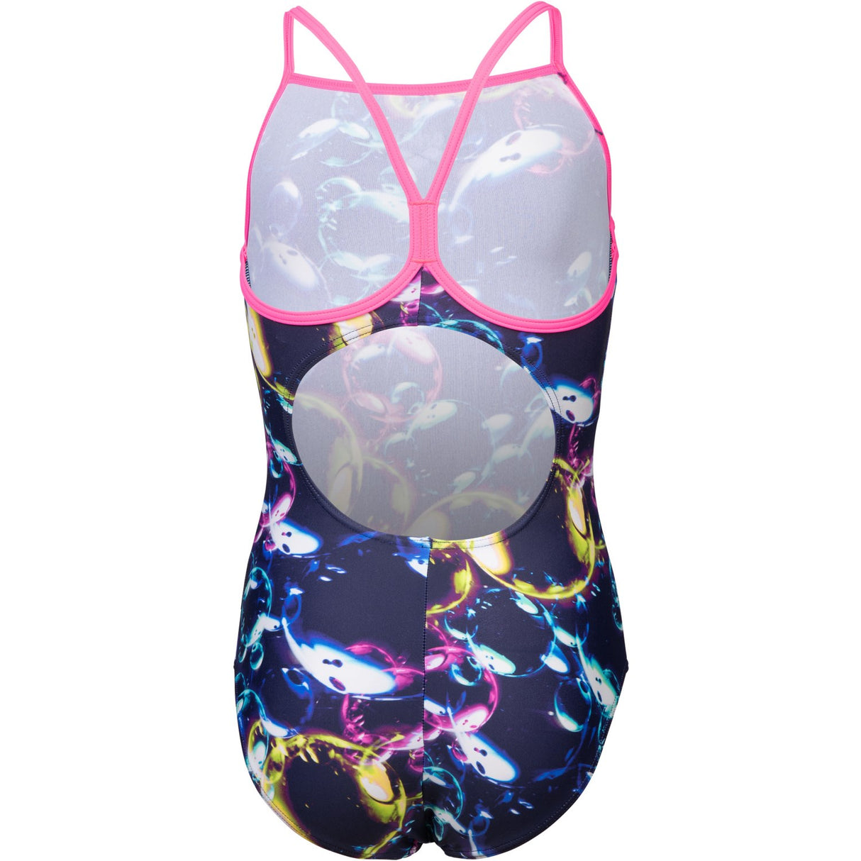 Arena Multi Girl'S Arena Soap Bubbles Badedrakt Light Drop Back