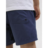 Jack & Jones Junior Navy Blazer Jpstmaui Jjswim Db Wb Neon Akm Jnr