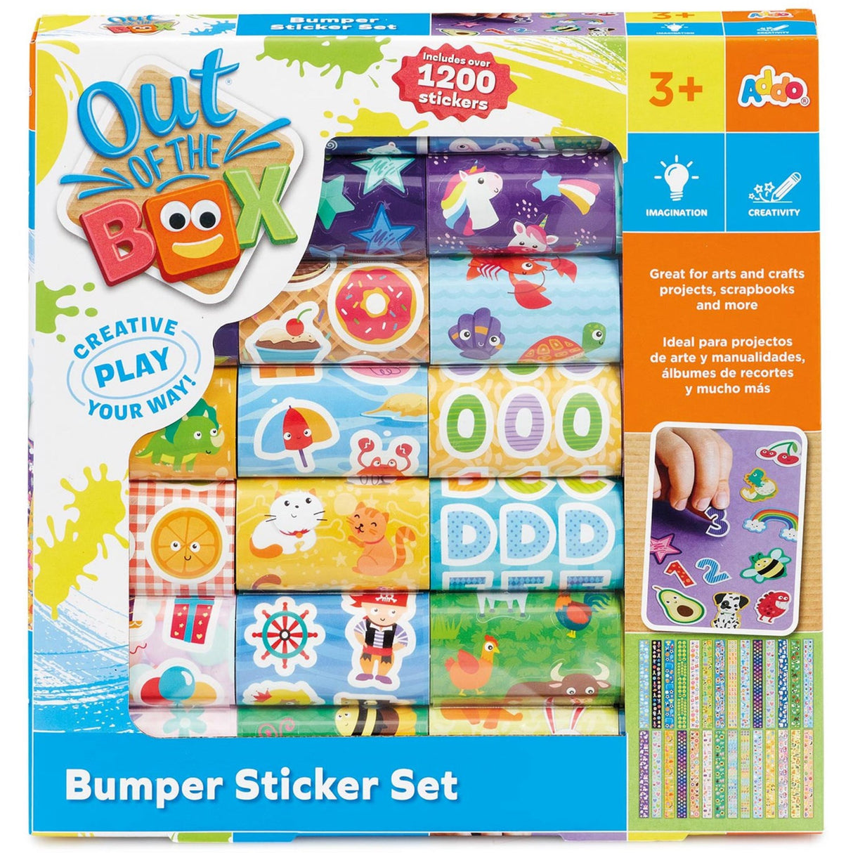 Out Of The Box Bumper Klistremerke Sett