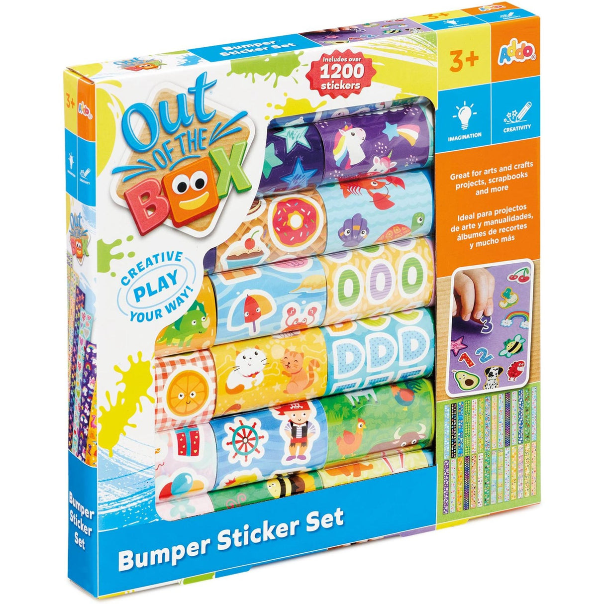 Out Of The Box Bumper Klistremerke Sett