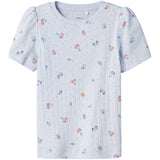 Name It Xenon Blue Nmfhamanda Ss Slim Topp Pb