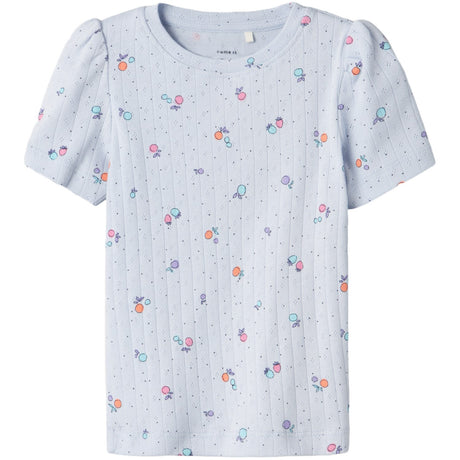 Name It Xenon Blue Nmfhamanda Ss Slim Topp Pb