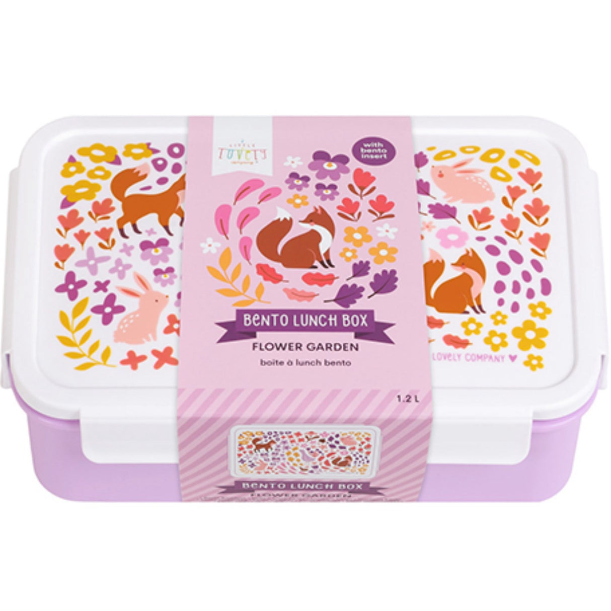 A Little Lovely Company Flower Garden Bento Matboks