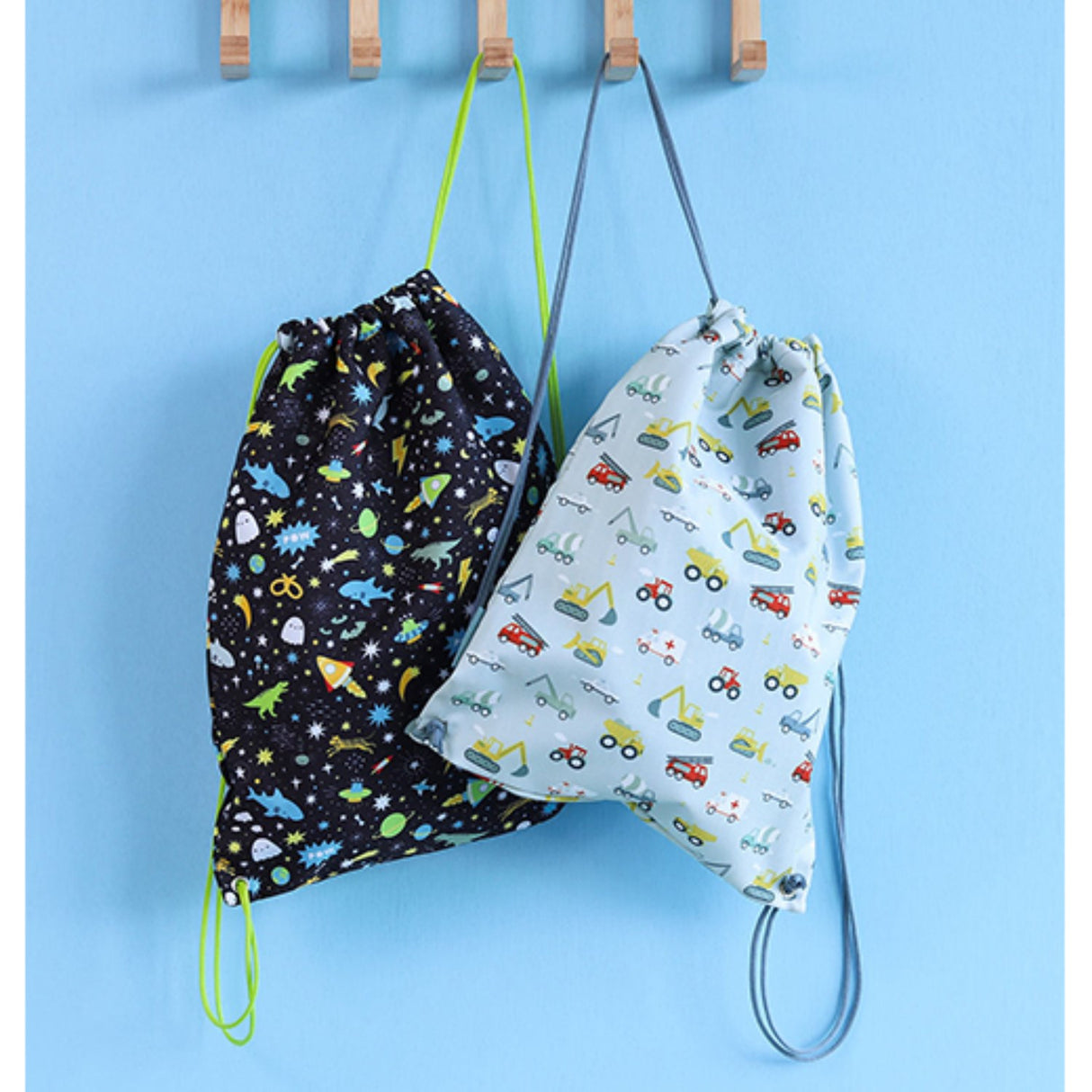 A Little Lovely Company Vehicles Gymnastiktaske