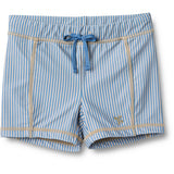 Wheat Blue Swim Stripe Badbyxor Ulrik
