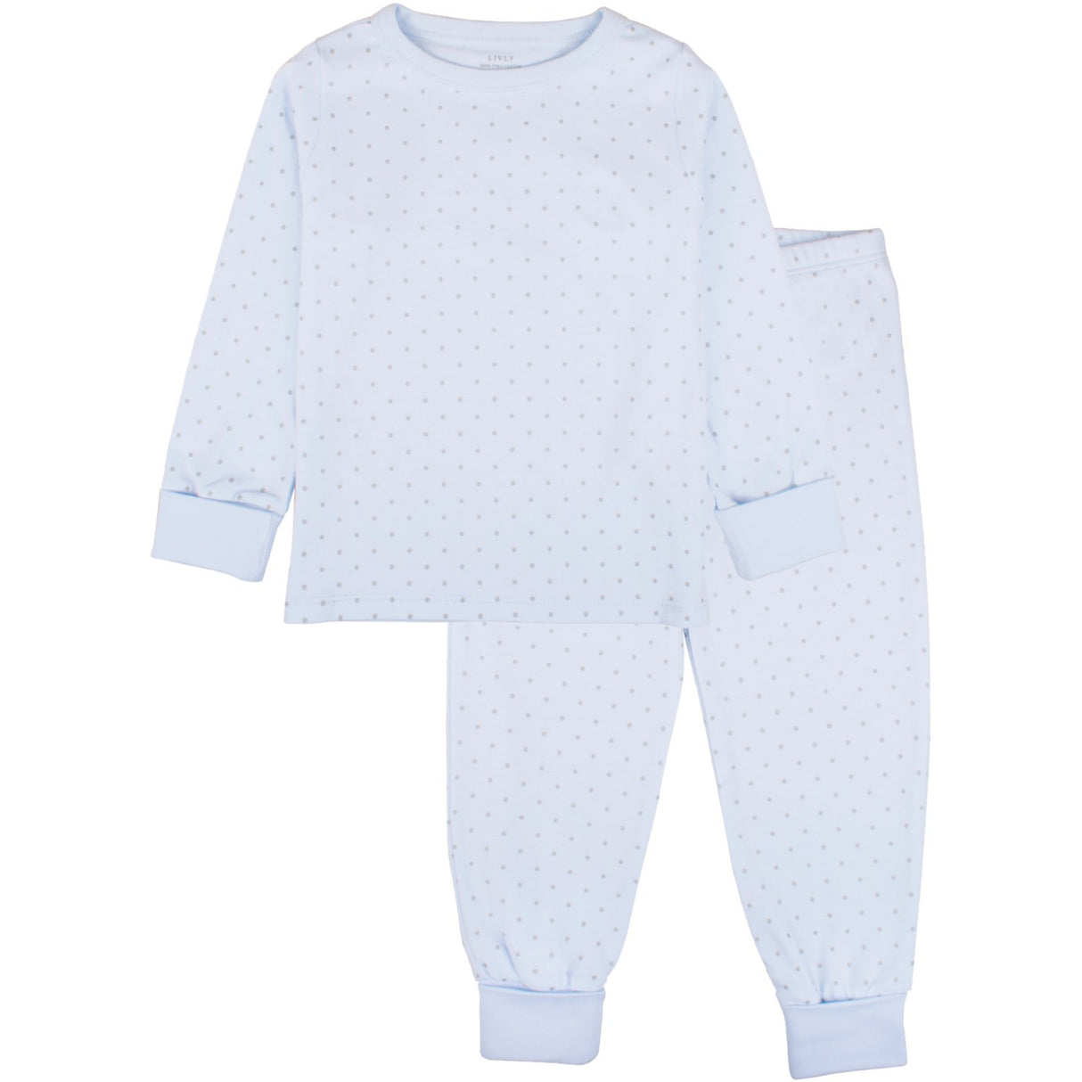 Livly Baby Blue Saturday 2 Piece Night Sett