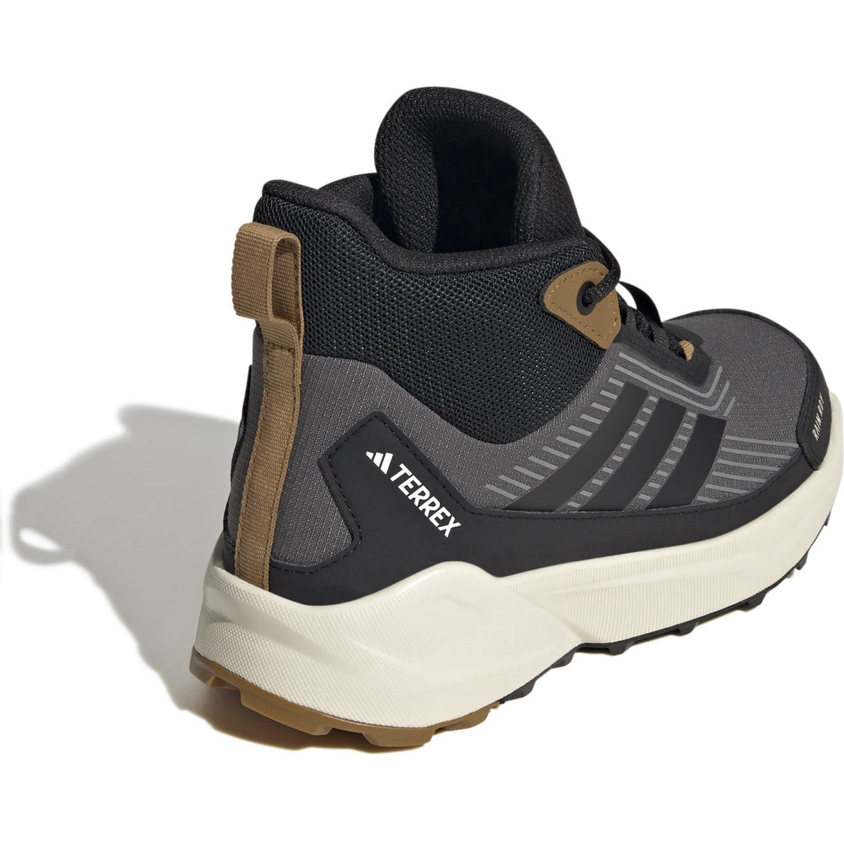 adidas Originals Grey Six/Core Black/Bronze Strata Terrex Trailmaker 2 Mid Cp K Sko