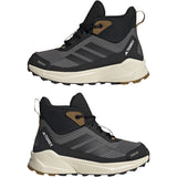adidas Originals Grey Six/Core Black/Bronze Strata Terrex Trailmaker 2 Mid Cp K Sko