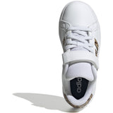 adidas Originals Ftwr White/Magic Beige/Matte Gold Grand Court 2.0 El C Sneakers
