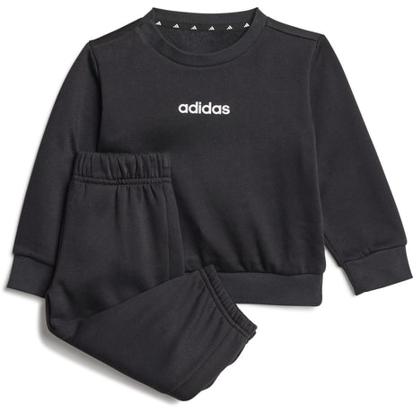 adidas Originals Black/White I Lin Fl Jog Sweat Sett
