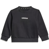 adidas Originals Black/White I Lin Fl Jog Sweat Sett