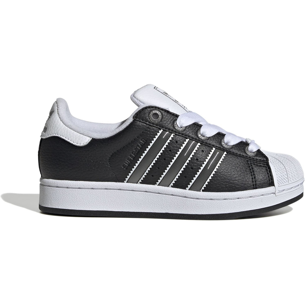 adidas Originals Core Black/Matte Silver/Ftwr White Superstar Ii J Sneakers