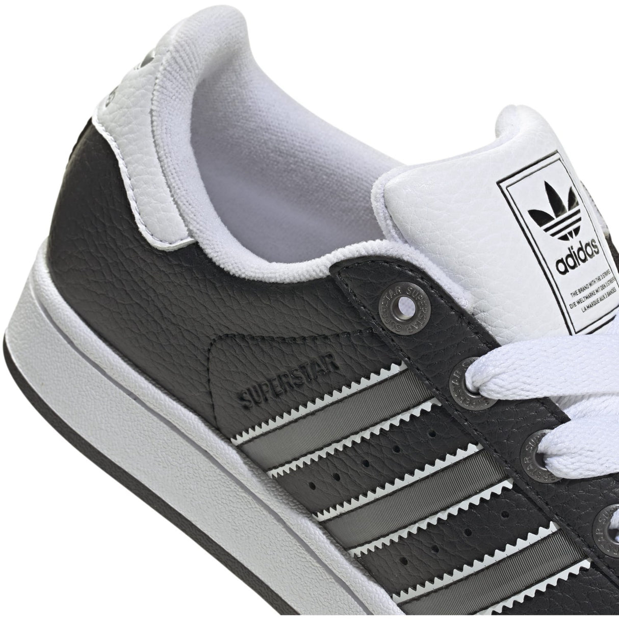 adidas Originals Core Black/Matte Silver/Ftwr White Superstar Ii J Sneakers