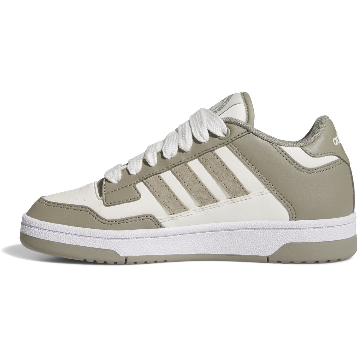 adidas Originals Silver Pebble/Cloud White/Ftwr White Rapid Court Low J Sneakers