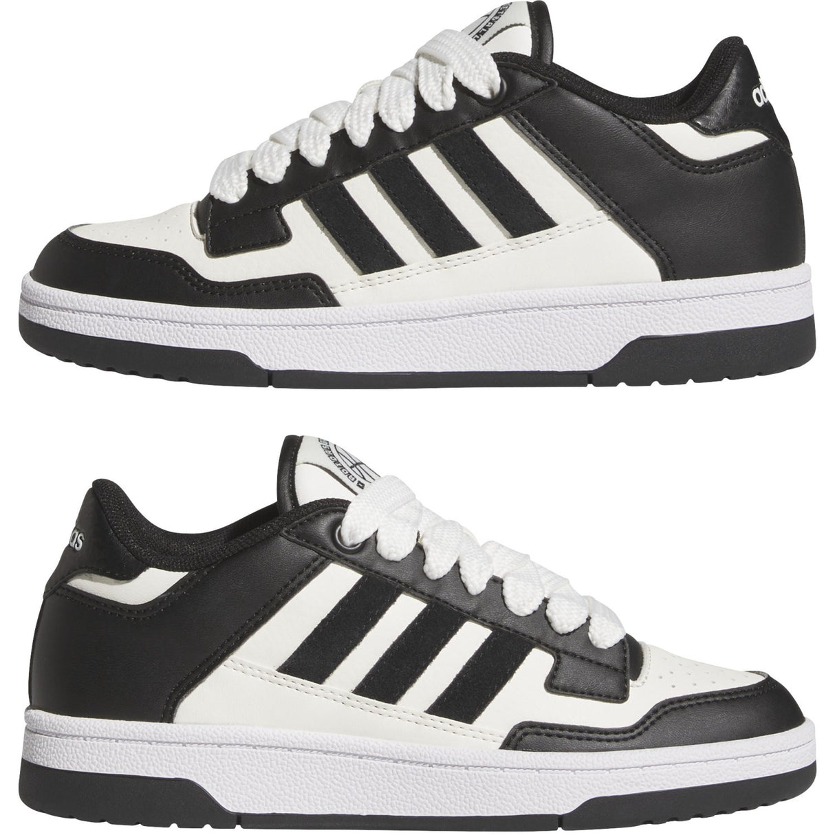 adidas Originals Core Black/Cloud White/Ftwr White Rapid Court Low J Sneakers