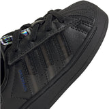adidas Originals Core Black/Core Black/Preloved Violet Superstar Led Lights Cf El I Sneakers