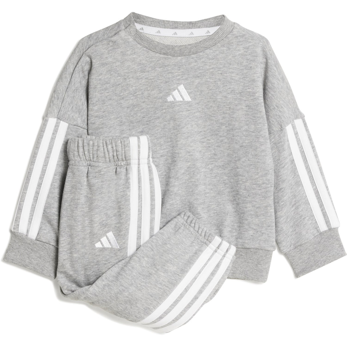 adidas Originals Medium Grey Heather/White I 3S Ft Jog 240 Sweat Sett