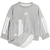 adidas Originals Medium Grey Heather/White I 3S Ft Jog 240 Sweat Sett