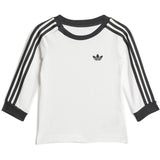 adidas Originals White/Black Denim Ls Sett