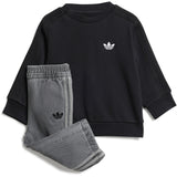 adidas Originals Black/Light Denim Denim Crew Sett