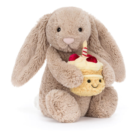 Jellycat Bashful Kanin med Lagkake 31 cm
