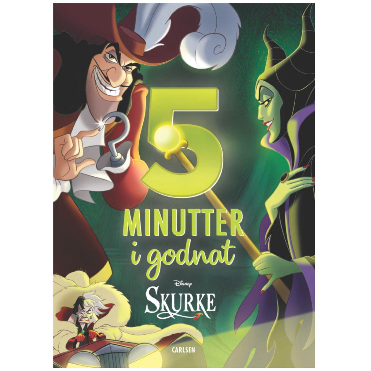 Forlaget Carlsen Fem minutter i godnat - Skurke Disney