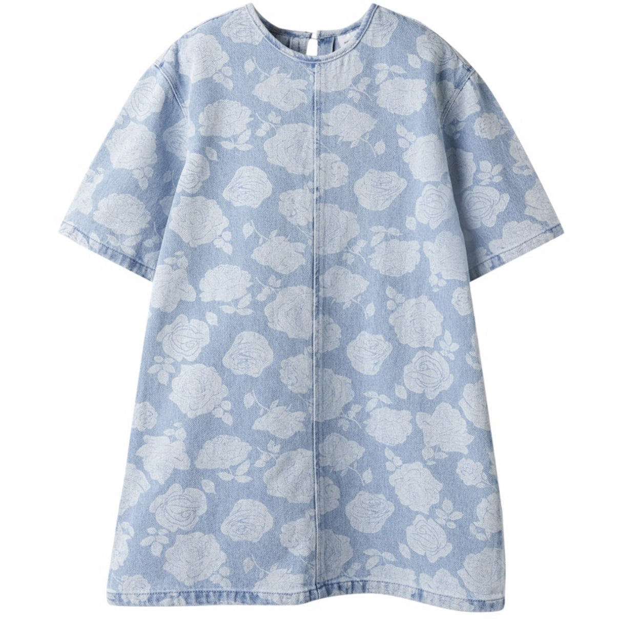 Name It Light Blue Denim Nkfsilla Dnm Ss Kjole 2121-Za H