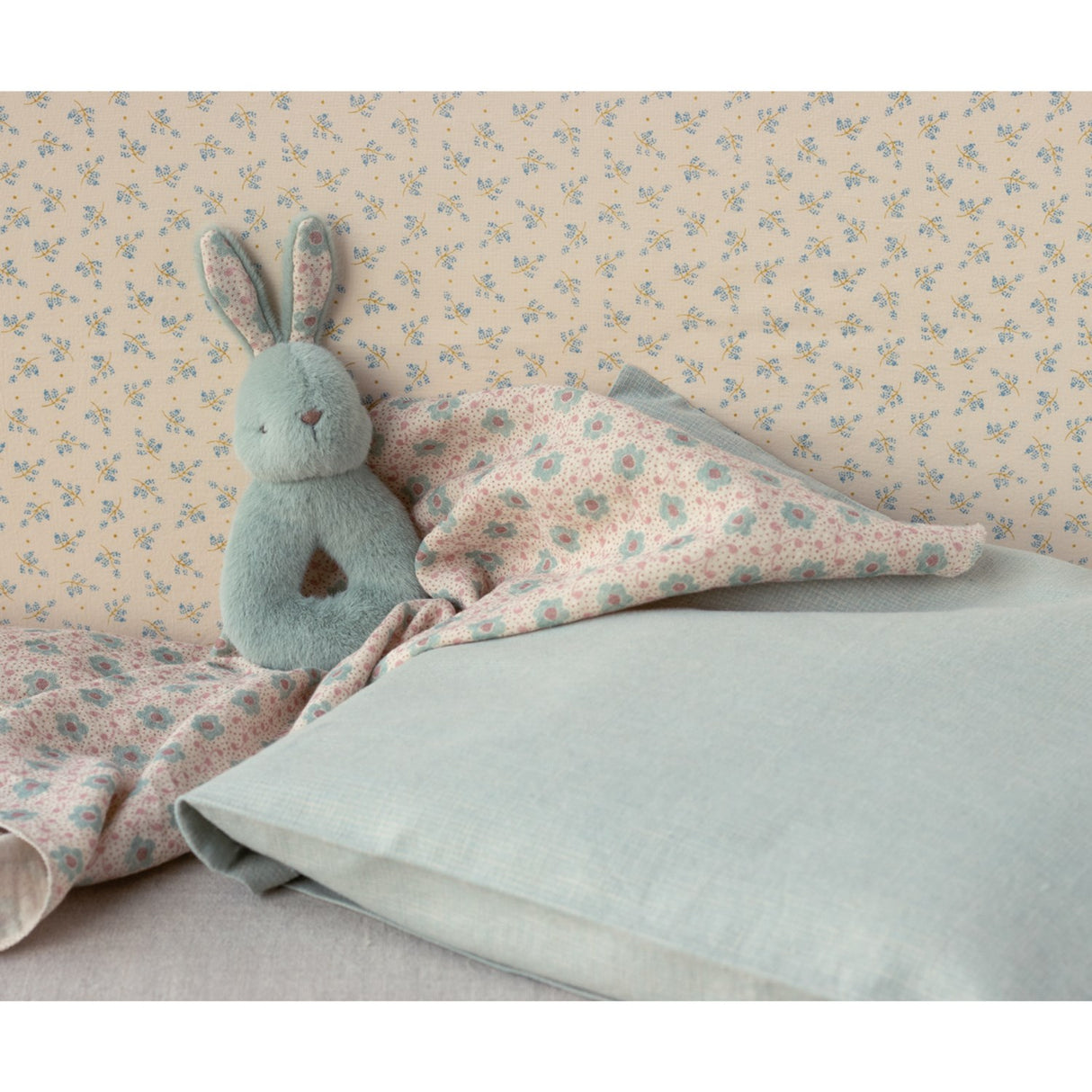 Maileg Rabbit Skrangle Sett - Mint