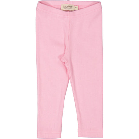 MarMar Modal Fine Rib Pink Blossom Leg Leggings