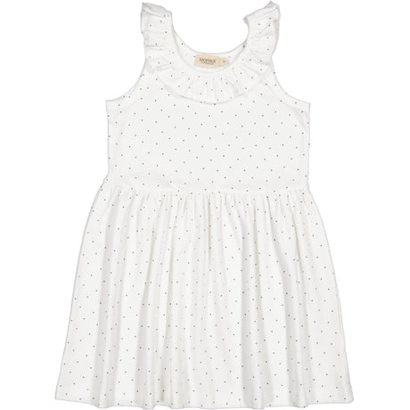 MarMar Modal Smooth Print Blue Dot Delta Kjole