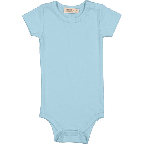 MarMar Modal Fine Rib Heavenly Blue Plain Body SS Body